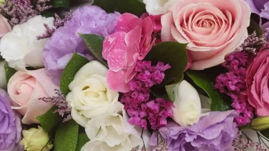 floral tributes to farewell a loved one