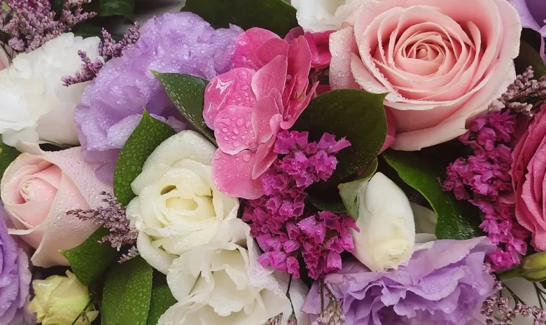 floral tributes to farewell a loved one