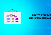 extract URLs from a sitemap